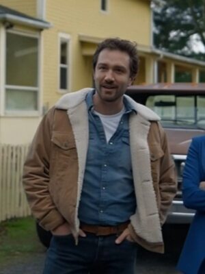 The Wish Swap Jake Foy Brown Cotton Jacket