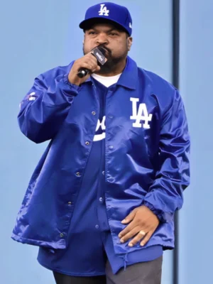 World Series 2024 Ice Cube Blue Jacket