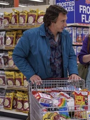 Adam Driver White Noise Cotton Jacket