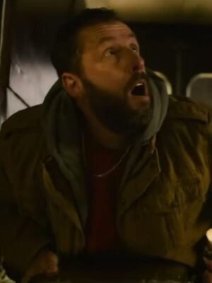 Adam Sandler Murder Mystery 2 Brown Cotton Jacket