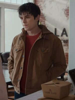 Alex Walter My Life with the Walter Boys S01 Brown Cotton Jacket