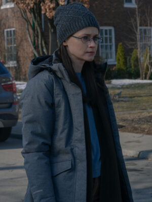 Alexis Bledel TV Series The Handmaid’s Tale Grey Jacket Sale