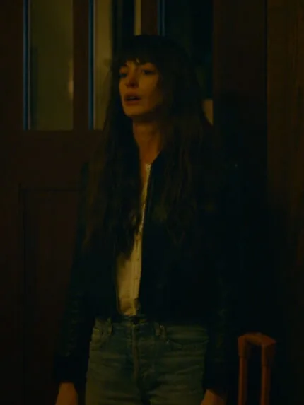Anne Hathaway The Idea of You Black Jacket