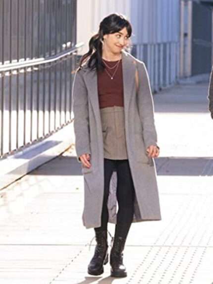 Beautiful Disaster 2023 Libe Barer Grey Wool Coat