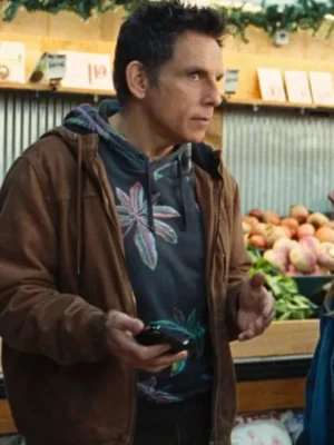 Ben Stiller Nutcrackers Brown Hooded Jacket