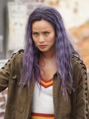 Blink The Gifted Tv Series Green Cotton Jacket