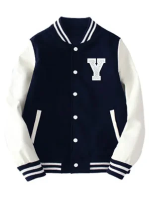 Blue and White Yonsei University Jacket