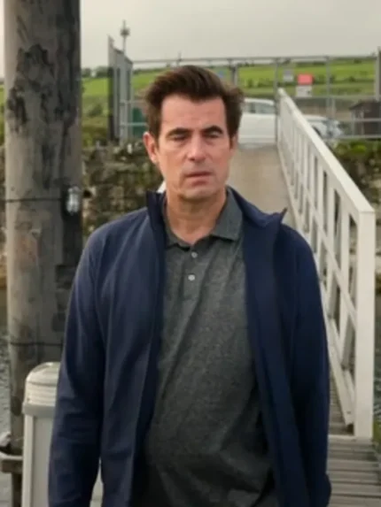 Claes Bang Bad Sisters S01 Blue Jacket