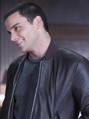 Connor Walsh How To Get Away with Murder Black Bomber Jacket Sale