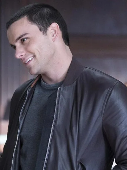 Connor Walsh How To Get Away with Murder Black Bomber Jacket Sale