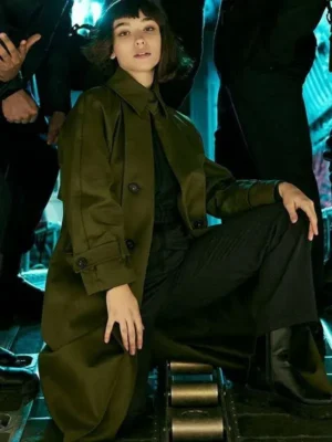 Diana Cavalieri Citadel Diana Green Cotton Trench Coat