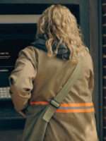 Flynne Fisher The Peripheral Brown Cotton Jacket Sale