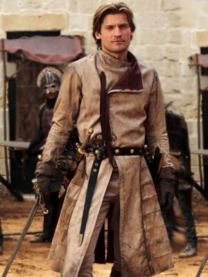 Game of Thrones Tv Series Jaime Lannister Leather Coat