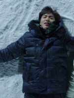 Heo Joon Jae Legend of the Blue Sea Blue Puffer Hooded Jacket Sale