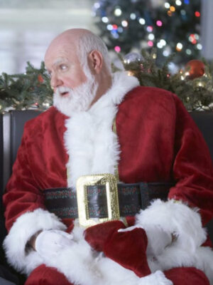 John B. Lowe A Kiss Before Christmas Red Coat