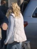 Josephine Langford The Other Zoey White Parachute Vest