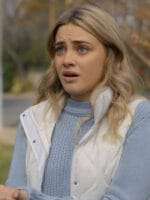 Josephine Langford The Other Zoey White Vest Sale