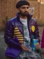 Juice 2023 Jamma Purple Parachute Jacket Sale