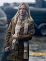 Kira Stine Tracker Brown Cotton Hooded Jacket