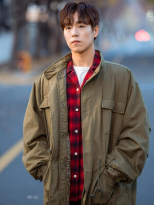 Lee Bo-kyeom A Good Day to be a Dog Tv Series Brown Jacket