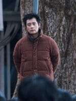 Lee Byung-hun Concrete Utopia Brown Cotton Jacket Sale
