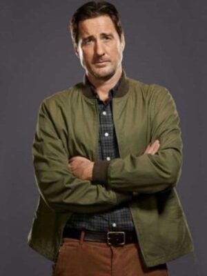 Luke Wilson Stargirl Green Cotton Bomber Jacket