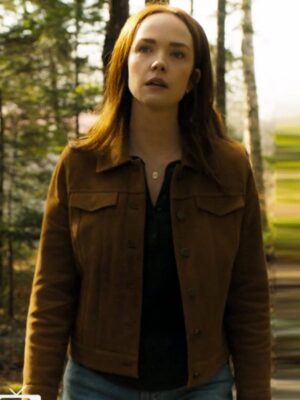Maggie Sullivan Sullivan’s Crossing Brown Leather Jacket