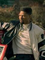 Marvin Power Book III Raising Kanan S02 Black and White Jacket Sale
