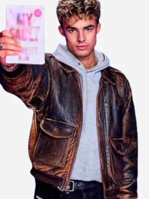 Matthew Broome My Fault London Brown Jacket