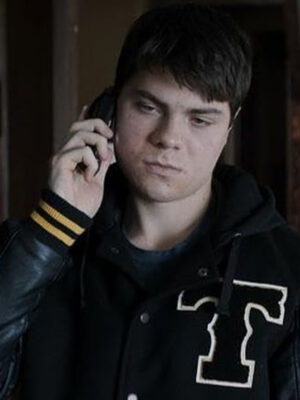 Mickey Hess Fargo S01 Black Bomber Jacket