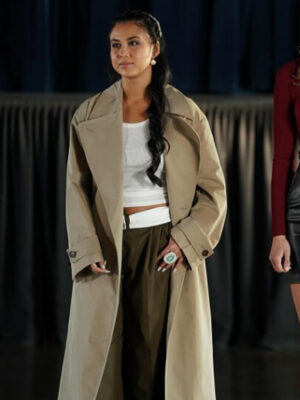 Miigwan Shoresy S01 Beige Trench Coat