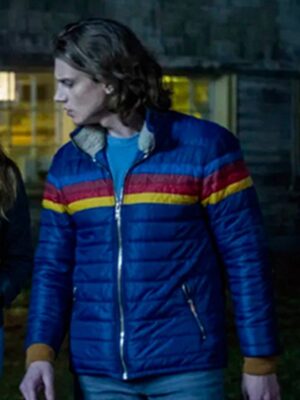 Nancy Drew Ace Blue Puffer Jacket Sale