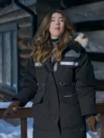 Nichole Sakura The Finnish Line Black Shearling Cotton Jacket