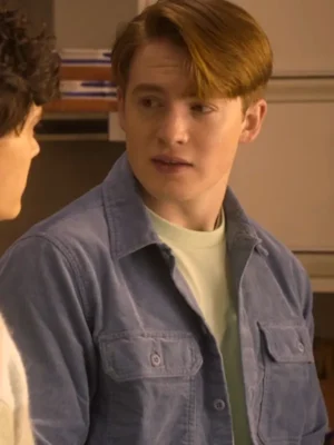 Nick Nelson Heartstopper Tv Series Blue Jacket