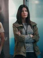 Nihan As the Crow Flies Green Cotton Jacket