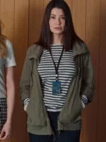 Nihan As the Crow Flies Green Cotton Jacket Sale