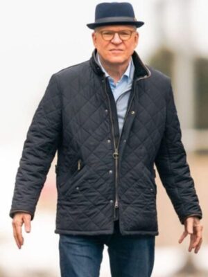 Only Murders in the Building Haden Savage Quilted Black Jacket