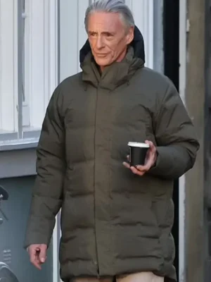 Paul Weller Blitz 2024 Khaki Puffer Hooded Jacket