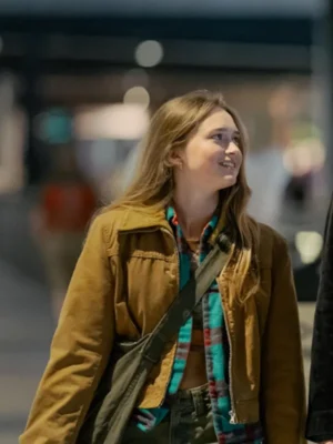 Poppy The Agency 2024 Brown Cotton Jacket