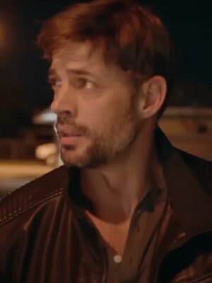 Porfirio Tv Series Vuelve a mí 2023 Brown Leather Jacket
