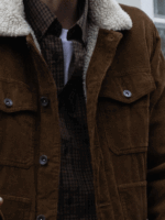Ruairi O’Connor Surprised by Oxford Brown Jacket