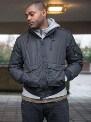 Sully Top Boy S04 Grey Bomber Jacket