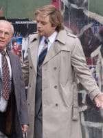 The Apprentice 2024 Sebastian Stan Beige Cotton Trench Coat Sale