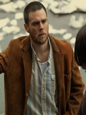 The Changeling 2023 Brian West Brown Leather Blazer