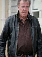 The Grand Tour Jeremy Clarkson Black Leather Jacket Sale