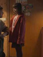 The Signal Yuna Bennett Red Hooded Jacket Sale