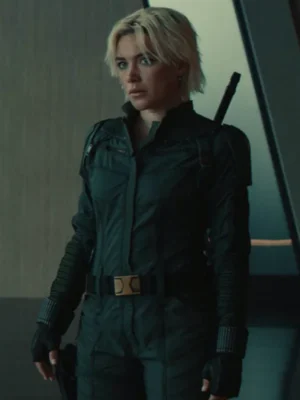 Thunderbolts Florence Pugh Green Costume Jacket