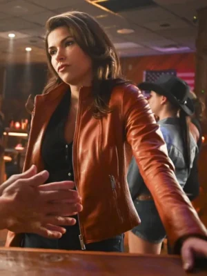 Tracker S02 Billie Matalon Brown Leather Jacket