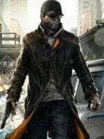 Video Game Watch Dogs Aiden Pearce Brown Leather Coat