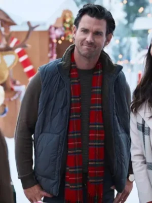 A Reason for the Season Kevin McGarry Grey Quilted Vest